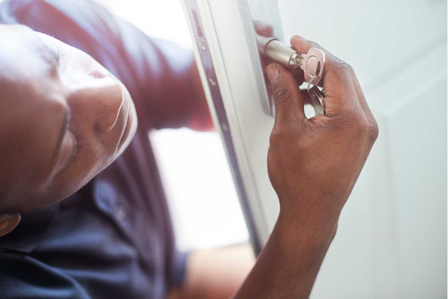 Changing locks on a new home