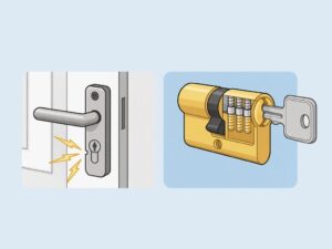 What makes a upvc lock anti-snap or anti-bump
